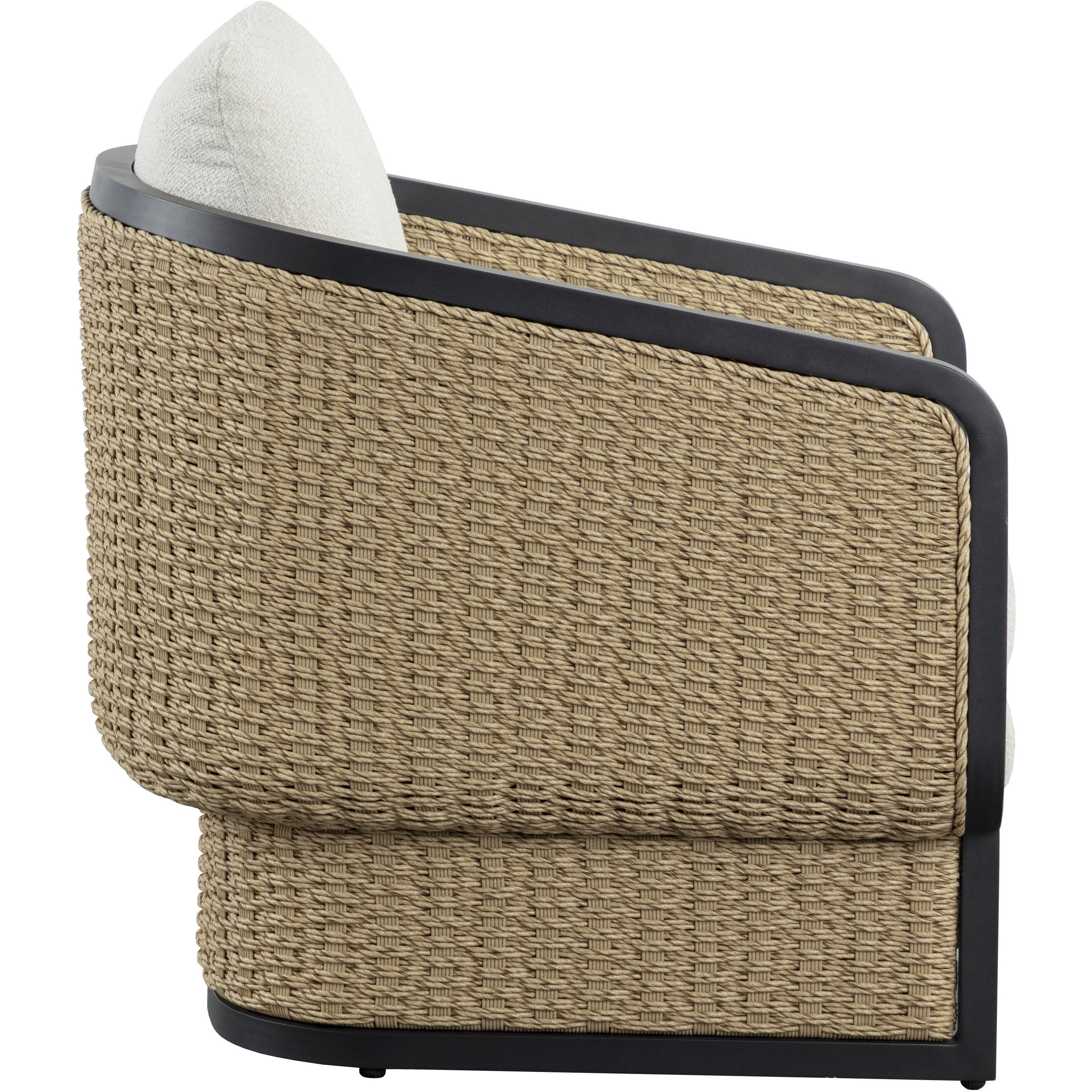 Olbia Louis Cream Outdoor Lounge Chair